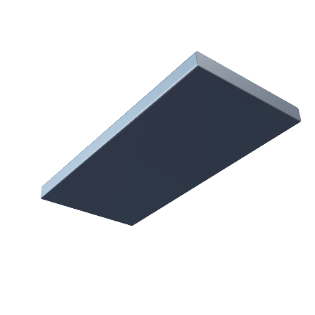 Flat — 50 mm to 100 mm